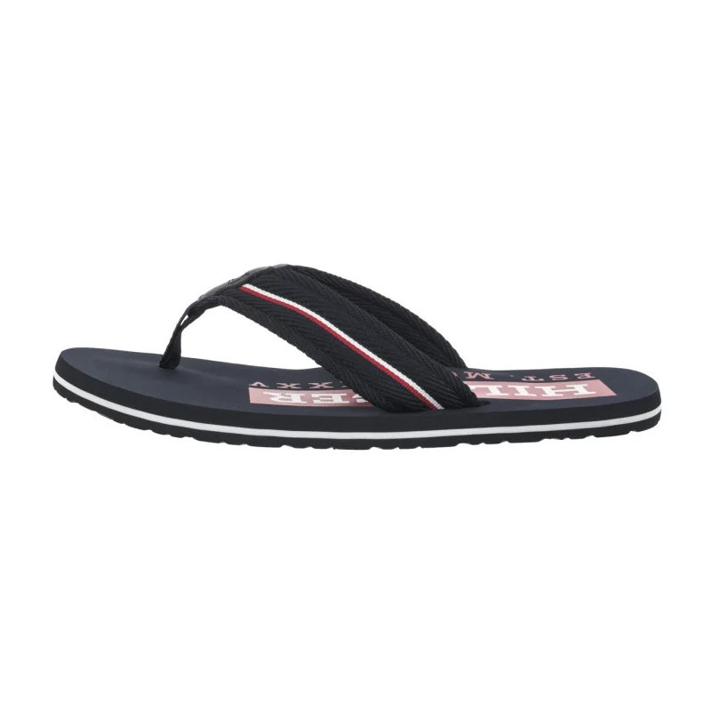 Tommy Hilfiger Corporate Hilfiger Beach Sandal Desert Sky FM0FM05436 DW5 (TH1321-a) shoes