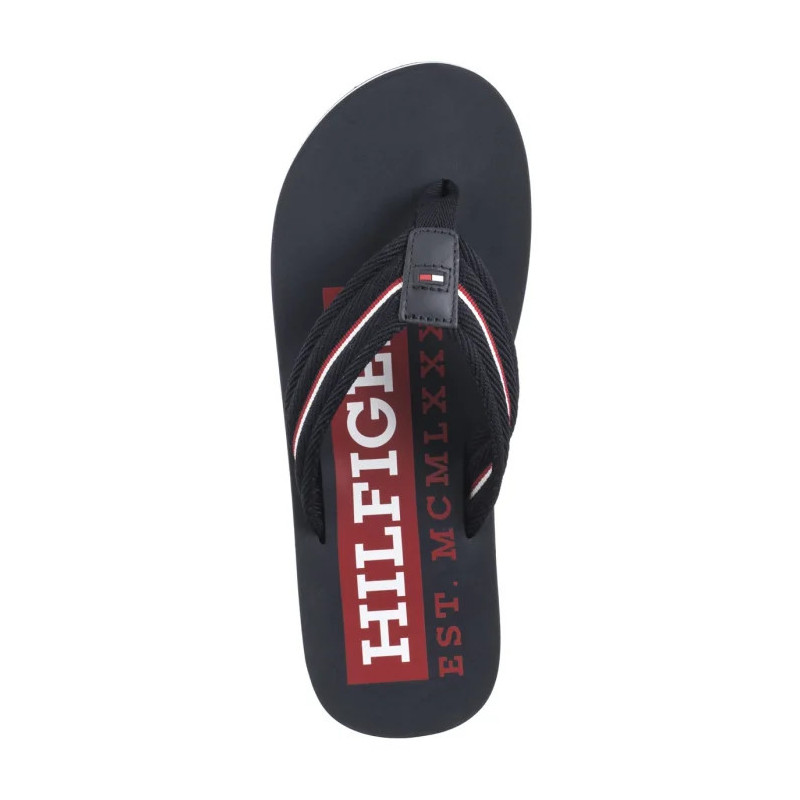 Tommy Hilfiger Corporate Hilfiger Beach Sandal Desert Sky FM0FM05436 DW5 (TH1321-a) shoes
