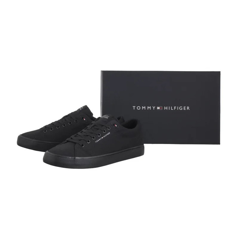Tommy Hilfiger TH Hi Vulc Low Core Canvas Black FM0FM05396 BDS (TH1319-b) Sneakers
