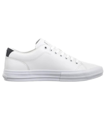 Tommy Hilfiger TH Hi Vulc Street Lth Patch White/Desert Sky FM0FM05312 0K5 (TH1326-a) Sneakers
