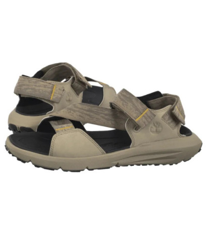 Timberland Motion Dune Backstrap Sandal Lt Brown Webbing 0A6DPP EVH (TI144-a) sandals