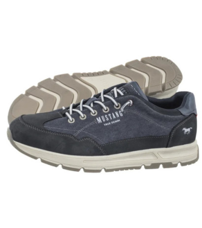Mustang Granatowe 4195-302-800 (MU584-a) sports shoes