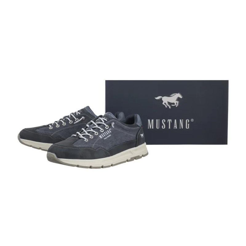 Mustang Granatowe 4195-302-800 (MU584-a) sports shoes