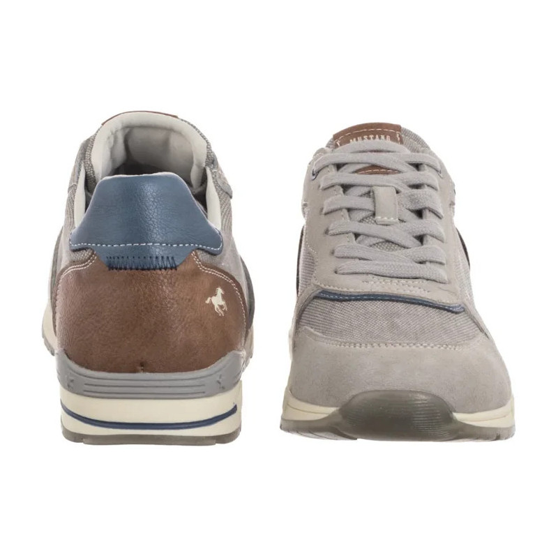 Mustang Szare 4154-319-22 (MU588-a) sports shoes