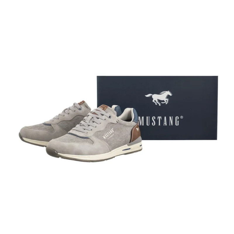 Mustang Szare 4154-319-22 (MU588-a) sports shoes
