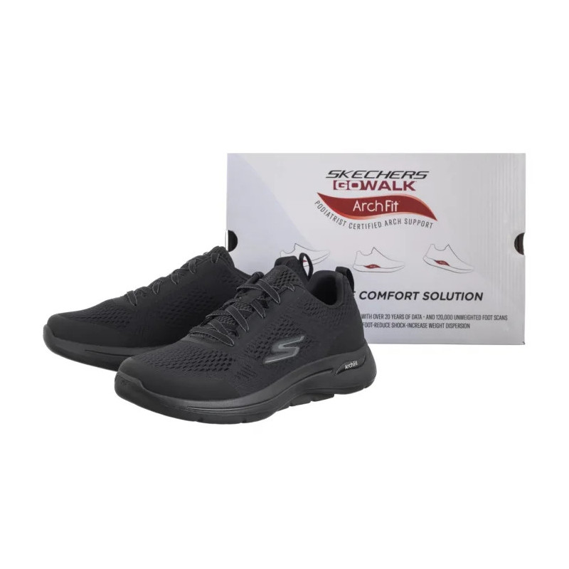 Skechers Go Walk Arch Fit Black 216116/BBK (SK200-a) sports shoes