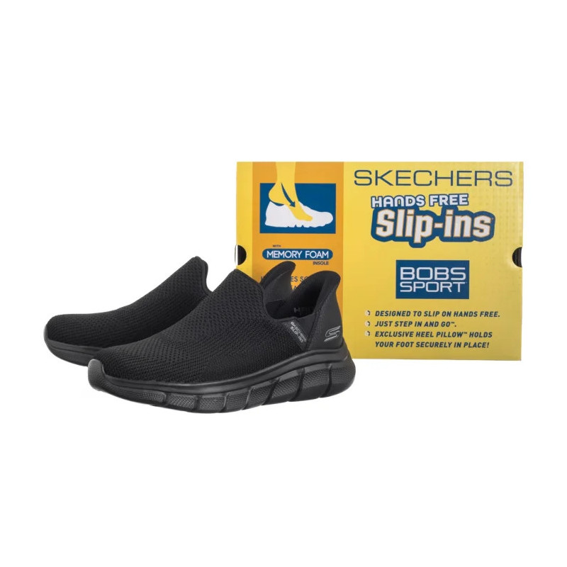 Skechers Bobs B Flex Slip-Ins Resilient Edge Black 118306/BBK (SK219-a) sports shoes