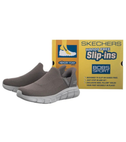 Skechers Bobs B Flex Slip-Ins Resilient Edge Grey 118306/GRY (SK219-b) sports shoes