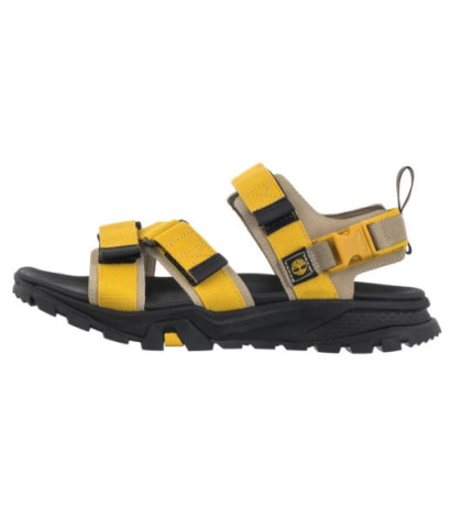 Timberland Garrison Trail Backstrap Sandal Medium Yellow Webbin 0A6DXT ETU (TI146-a) sandals