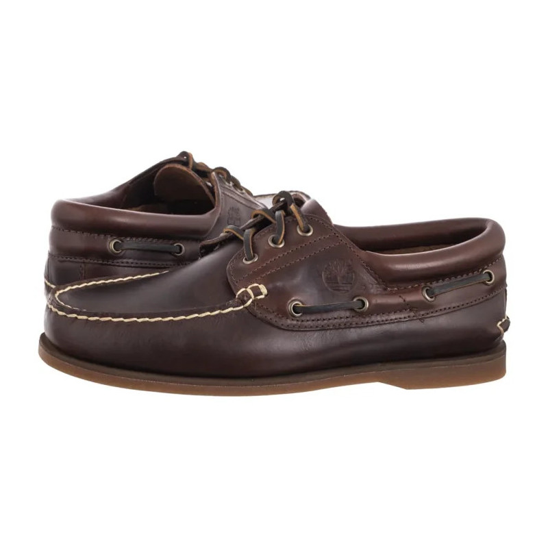 Timberland Classic Boat 3 Eye P Brown 176015 214 (TI147-a) shoes