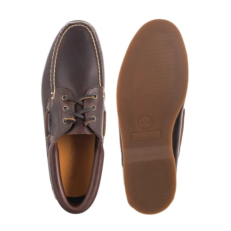 Timberland Classic Boat 3 Eye P Brown 176015 214 (TI147-a) shoes
