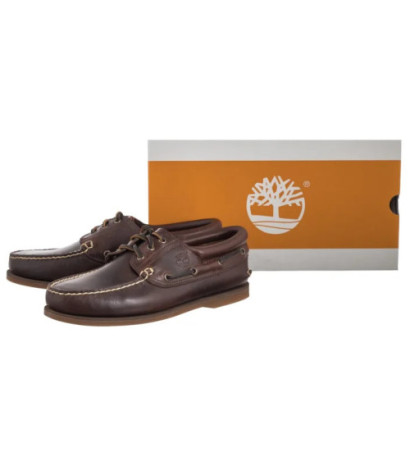 Timberland Classic Boat 3 Eye P Brown 176015 214 (TI147-a) shoes