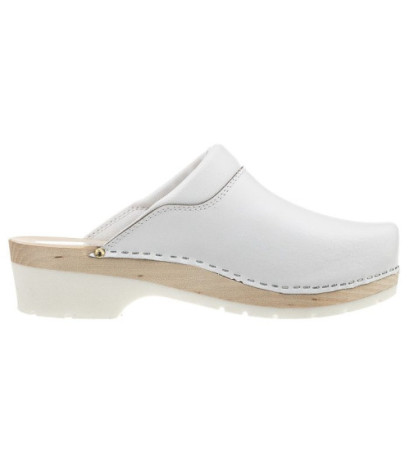 Buxa Supercomfort Białe FPU10 (BX3-b) Women's Shoes/Flip Flops