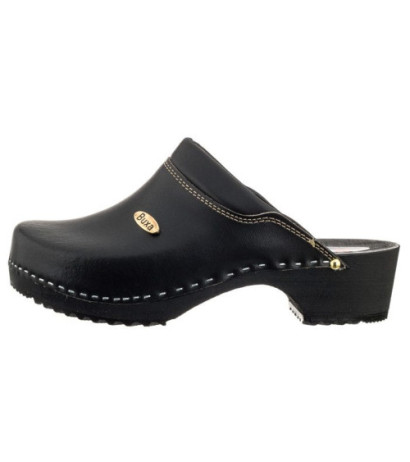 Buxa Supercomfort Czarne F10 (BX1-a) Women's Shoes/Flip Flops