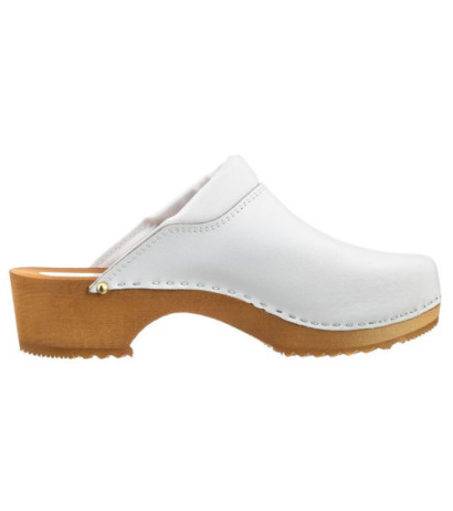 Buxa Supercomfort Białe F10 (BX1-b) Women's Shoes/Flip Flops