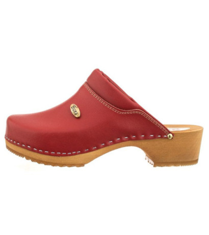 Buxa Supercomfort Czerwone F10 (BX1-c) Women's Shoes/Flip Flops