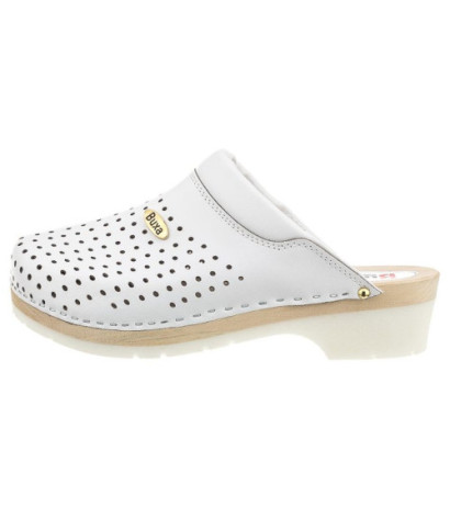 Buxa Supercomfort Białe FPU11 (BX4-b) Women's Shoes/Flip Flops