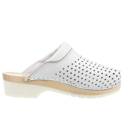 Buxa Supercomfort Białe FPU11 (BX4-b) Women's Shoes/Flip Flops