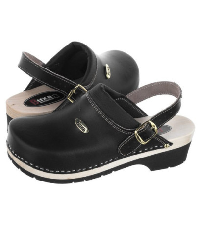 Buxa Supercomfort Czarne FPU10p (BX7-a) Women's Shoes/Flip Flops