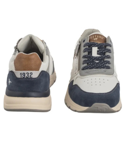 Mustang Białe 4200-302-834 (MU591-a) sports shoes
