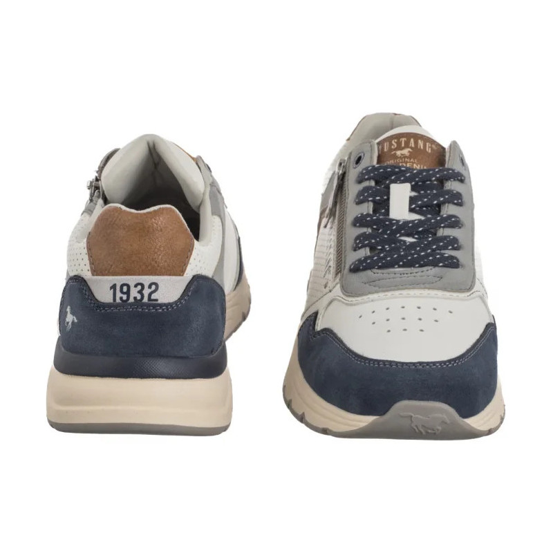 Mustang Białe 4200-302-834 (MU591-a) sports shoes