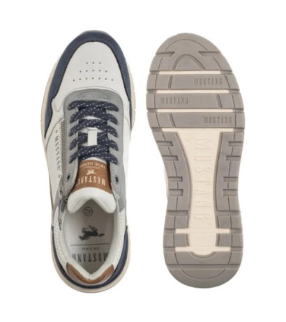 Mustang Białe 4200-302-834 (MU591-a) sports shoes