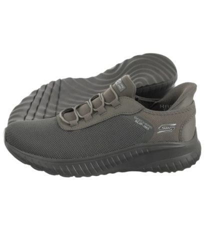 Skechers Bobs Squad Slip-Ins Chaos Tough Walk Olive 118303/OLV (SK226-a) sports shoes