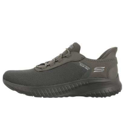 Skechers Bobs Squad Slip-Ins Chaos Tough Walk Olive 118303/OLV (SK226-a) sports shoes