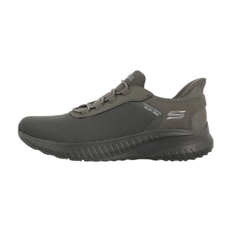 Skechers Bobs Squad Slip-Ins Chaos Tough Walk Olive 118303/OLV (SK226-a) sports shoes