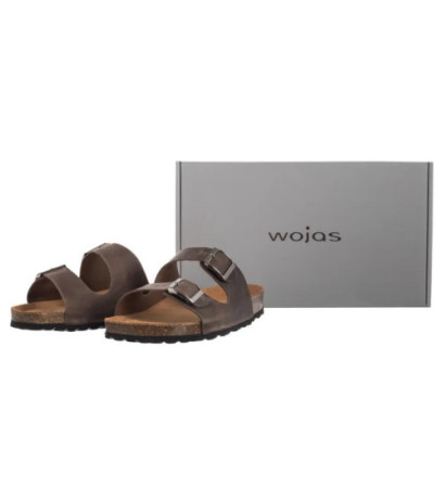 Wojas Brązowe 32020-92 (WO303-a) slippers