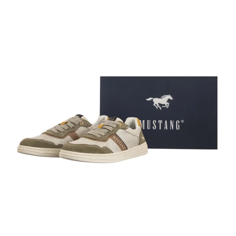 Mustang Beżowe/Khaki 4204-306-780 (MU593-a) shoes