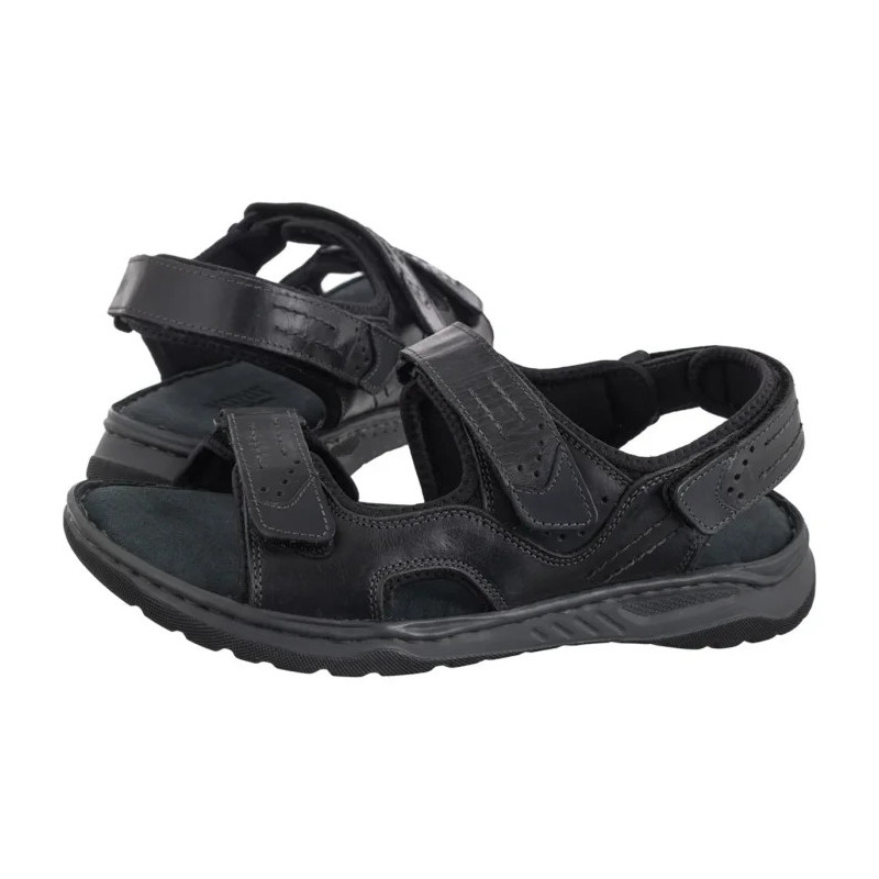 Mustang Czarne 4968-801 (MU594-a) sandals