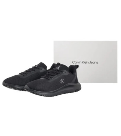Calvin Klein Eva Runner Mix Mesh Triple Black YM0YM01285 0GJ (CK670-a) sports Shoes