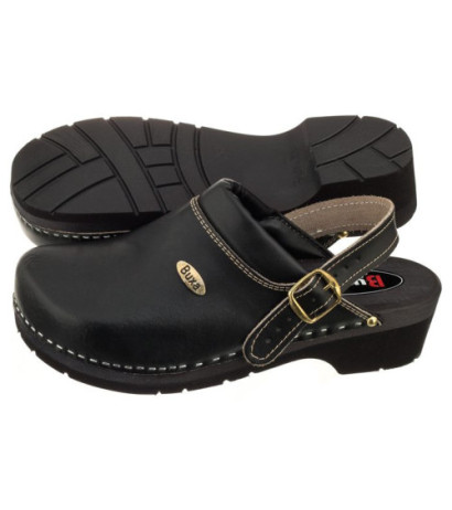 Buxa Supercomfort Czarne 2 FPU10p (BX7-c) Women's Shoes/Flip Flops