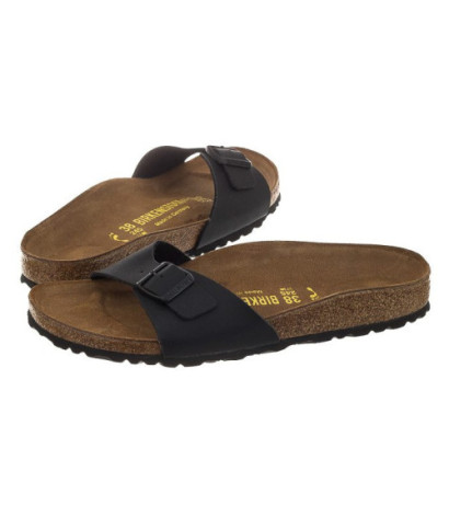 Birkenstock Madrid Black 040793 (BK6-c) Women's Shoes/Flip Flops