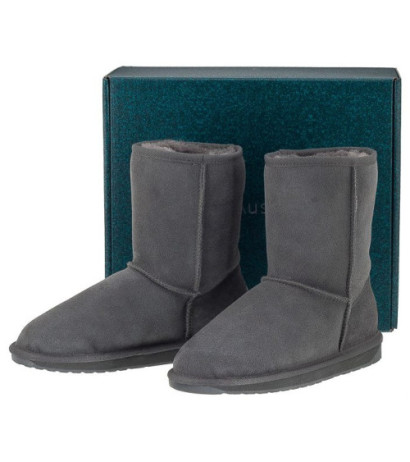 EMU Australia Stinger Lo Charcoal W10002 (EM118-d) boots