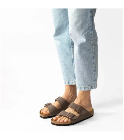 Birkenstock Arizona BF Nubuk Mocca 151183 (BK19-a) Women's Shoes/Flip Flops