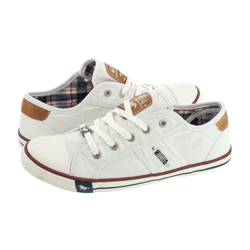 Mustang Białe 36C0024 (MU234-e) shoes