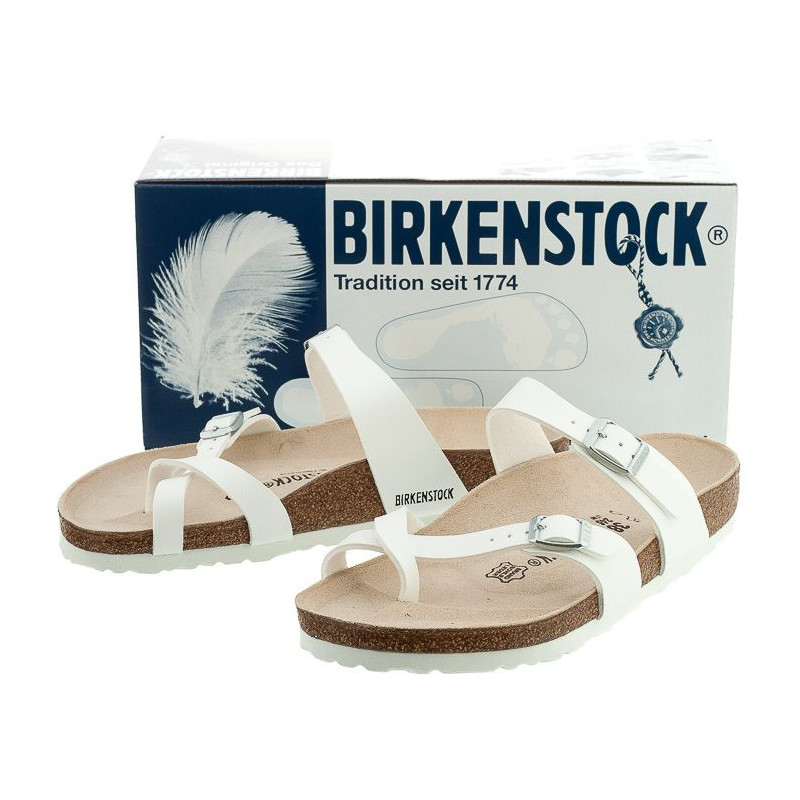 Birkenstock Mayari BF White 071051 (BK27-a) Women's Shoes/Flip Flops