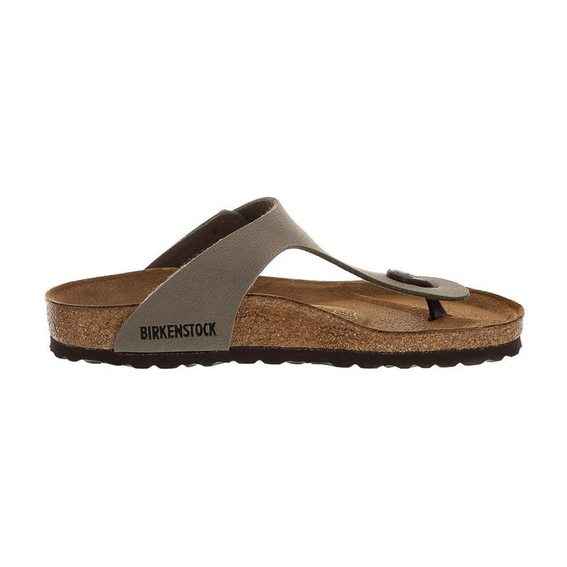 Birkenstock Gizeh BS Nubuk Stone 043391 (BK29-a) flip flops