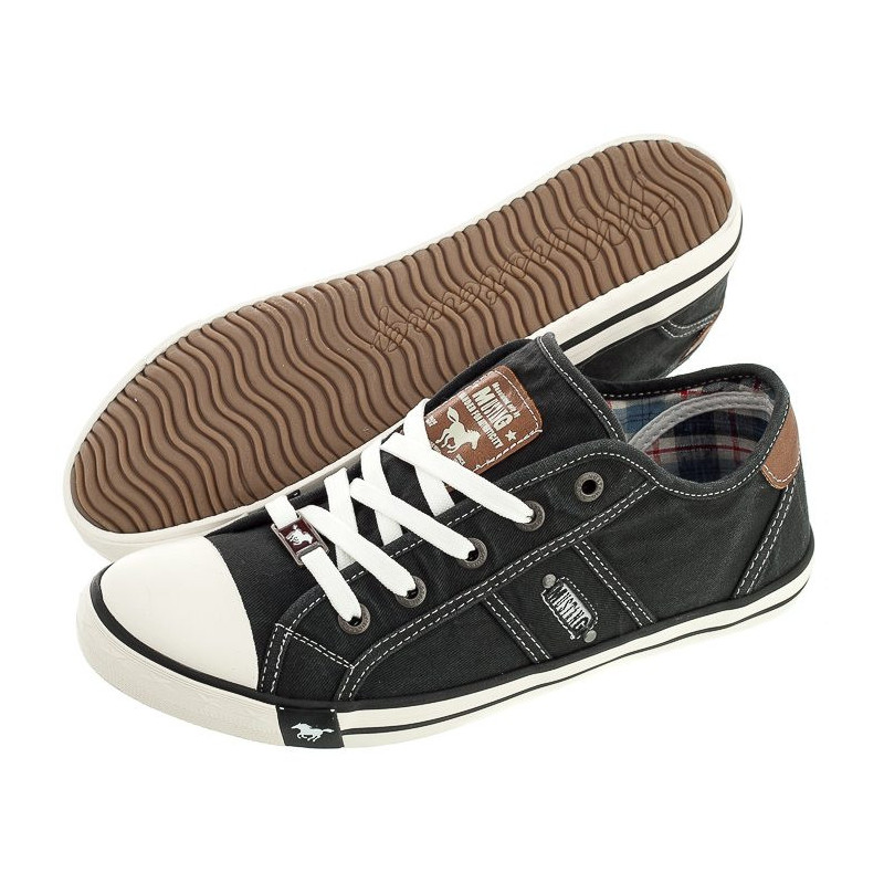 Mustang Czarne 1099-310-009 (MU234-g) shoes
