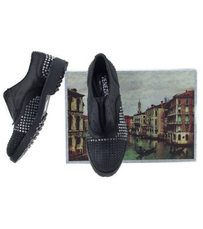 Venezia P1 NABUK NERO (VE6-a) shoes