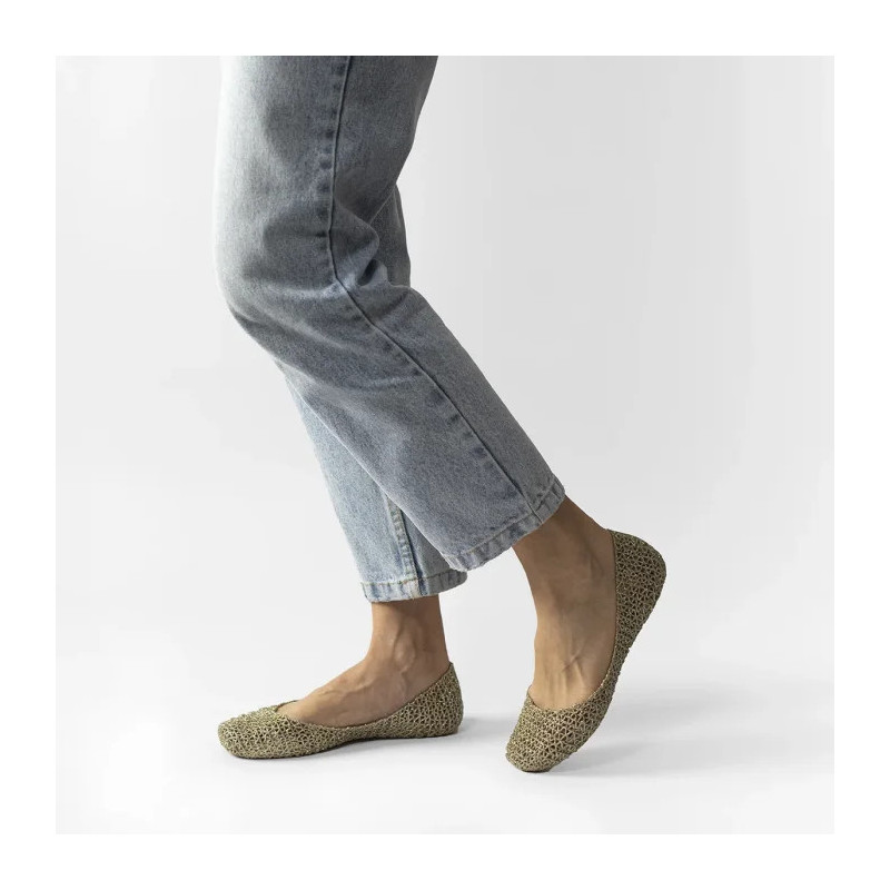 Melissa Campana Papel VII AD 31512/50712 Gold Glitter (ML11-b) ballerinas