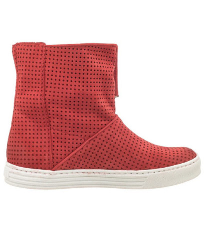 Carinii Czerwone Ażurowe B3578 (CI151-a) shoes