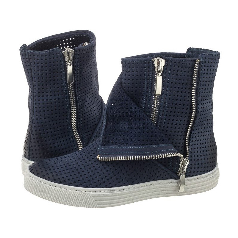 Carinii Granotowe Ażurowe B3578 (CI151-c) shoes