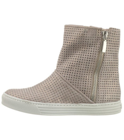 Carinii Złote Ażurowe B3578 (CI151-d) shoes