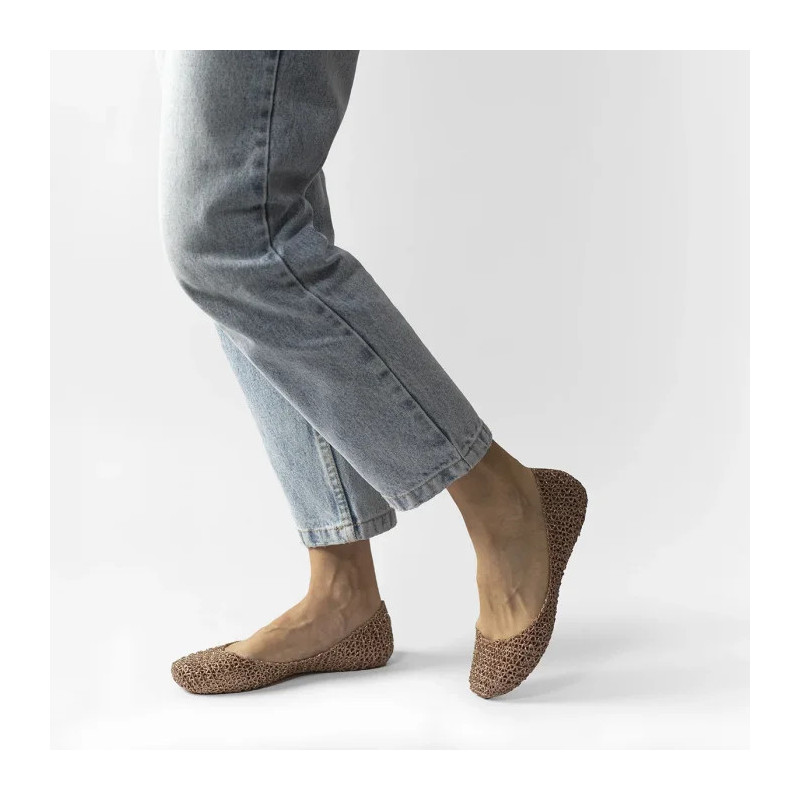 Melissa Campana Papel VII AD 31512/52326 Beige Glitter (ML11-f) ballerinas