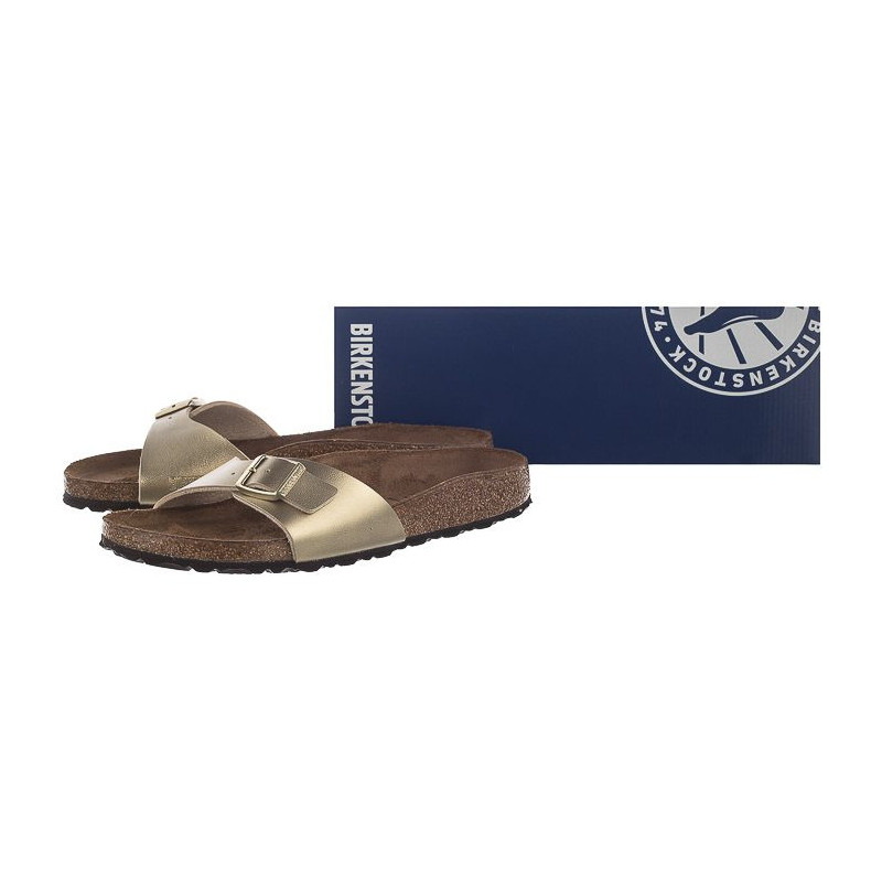 Birkenstock Madrid Gold 1016107 (BK24-c) Women's Shoes/Flip Flops