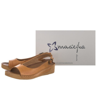 Maciejka Brązowe/Rude 01974-31/00-5 (MA73-m) sandals