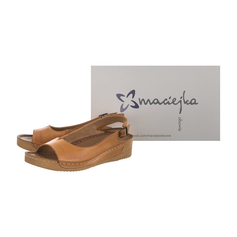 Maciejka Brązowe/Rude 01974-31/00-5 (MA73-m) sandals